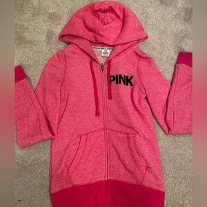 Pink hoodie